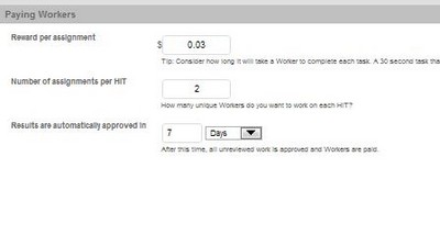 how much you pay mturk