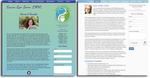 Therapist web pages with plenty of content | An Ultimate SEO Checklist for Your Private Practice | Brighter Vision | Marketing Blog for Therapists