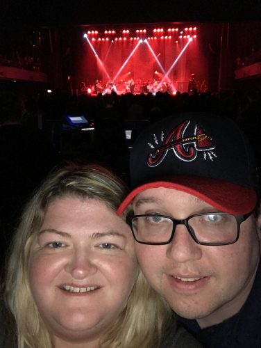 Katie Leikam & her husband at a concert | Brighter Spotlight with Katie Leikam | Brighter Vision Web Solutions | Therapist Websites & Marketing for Therapists