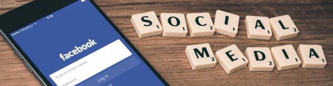 Facebook mobile app social media letter tiles | 7 Creative Ways to Reach Local Clients | Brighter Vision | Therapist Websites & Marketing for Therapists | Blog for Therapists