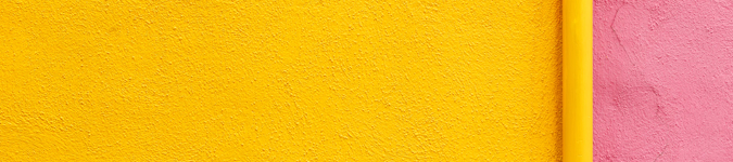 Yellow pink wall | Why & How to Keep the “Social” in Your Social Media Marketing | Brighter Vision | Marketing Blog for Therapists