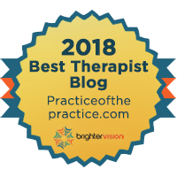 2018 Best Therapist Blog badge | Winners of the 2018 Best of Therapist Resources Awards | Brighter Vision Web Solutions | Marketing Blog for Therapists