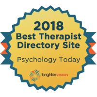 2018 Best Therapist Directory Site badge | Winners of the 2018 Best of Therapist Resources Awards | Brighter Vision Web Solutions | Marketing Blog for Therapists