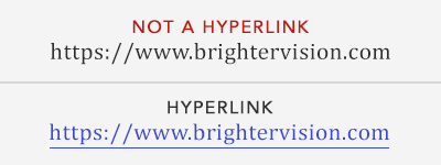 Hyperlinked text | Why Backlinks Are Important to Your SEO & How to Get Them | Brighter Vision Web Solutions | Marketing Blog for Therapists