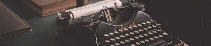 Old black typewriter | How Often Should You Blog for Your Private Practice? | Brighter Vision Web Solutions | Marketing Blog for Therapists