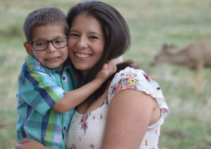 Amanda Adams & her son | Promotion Announcement: Principal Lead Developer, Quality Assurance | Brighter Vision Web Solutions | Therapist Websites & Marketing for Therapists