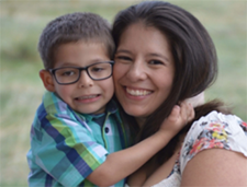 Amanda Adams & her son | Promotion Announcement: Principal Lead Developer, Quality Assurance | Brighter Vision Web Solutions | Therapist Websites & Marketing for Therapists