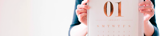 Rose gold metallic calendar | How Private Practice Owners Can Save Time Every Day | Brighter Vision Web Solutions | Marketing Blog for Therapists