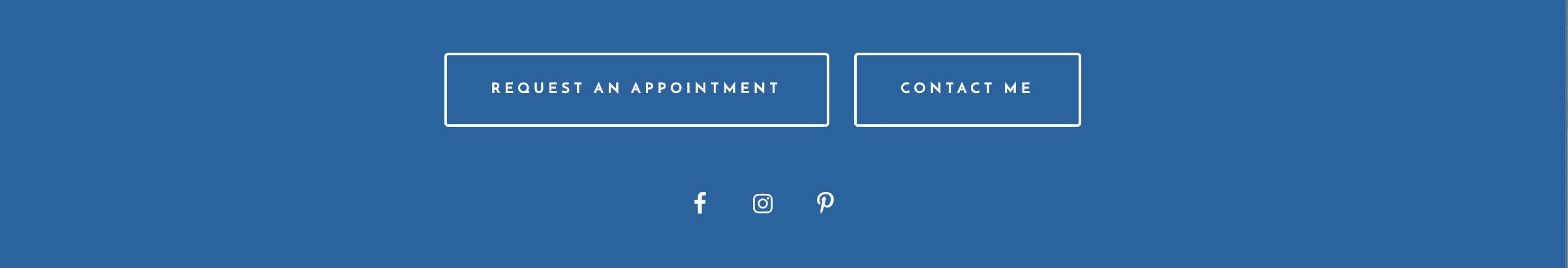 Simple footer | New Therapist Website Theme: Denver | Brighter Vision Web Solutions | Custom Websites for Therapists