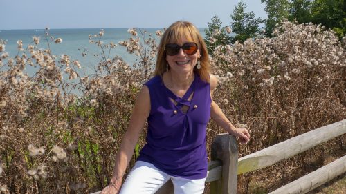 Tracy outdoors | Brighter Spotlight with Tracy Baranauskas | Brighter Vision | Marketing Blog for Therapists