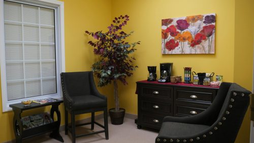 Tracy's waiting room | Brighter Spotlight with Tracy Baranauskas | Brighter Vision | Marketing Blog for Therapists