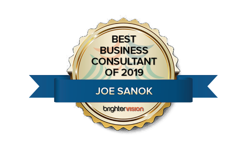 Winner Badge | Joe Sanok | Practice of the Practice | Best Business Consultant of 2019