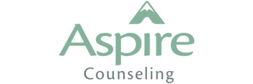 Aspire Counseling logo | Brighter Spotlight with Jessica Tappana | Brighter Vision | Marketing Blog for Therapists