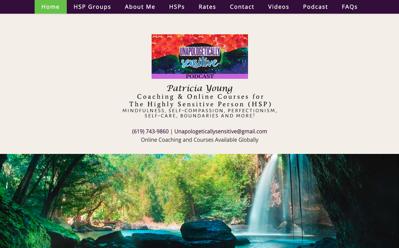 Unapologetically Sensitive Home Page | Therapist Website Example | Behind the Vision: Alejandro, Senior Support Specialist | Brighter Vision | Therapist Websites & Marketing Solutions