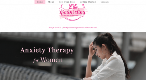 Clear logo tagline example | 10 Reasons Why Visitors Will Leave Your Website in 10 Seconds | Brighter Vision | Marketing Blog for Therapists