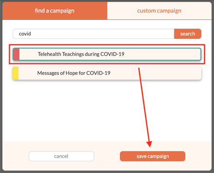 Step 3 screenshot | How to Use Social Genie to Communicate About COVID-19 to Your Community | Brighter Vision | Therapist Marketing Blog