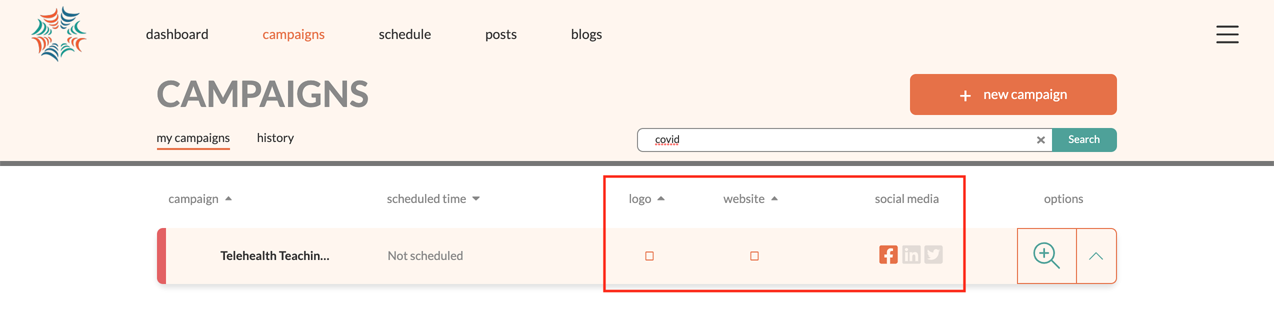 Step 4 screenshot | How to Use Social Genie to Communicate About COVID-19 to Your Community | Brighter Vision | Therapist Marketing Blog