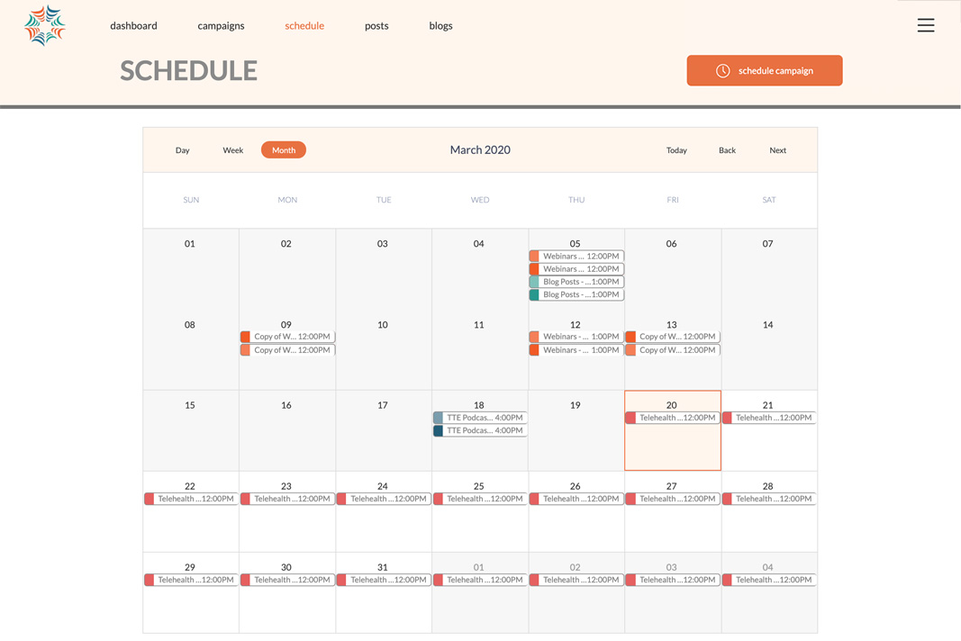 Step 7 screenshot | How to Use Social Genie to Communicate About COVID-19 to Your Community | Brighter Vision | Therapist Marketing Blog