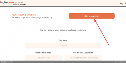 Step 9 | Just Released: Brighter Vision Payments | Marketing Blog for Therapists
