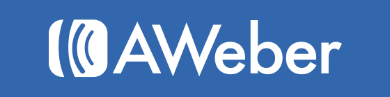 AWeber logo | Using Newsletters to Market Telehealth | Brighter Vision | Marketing Blog for Therapists