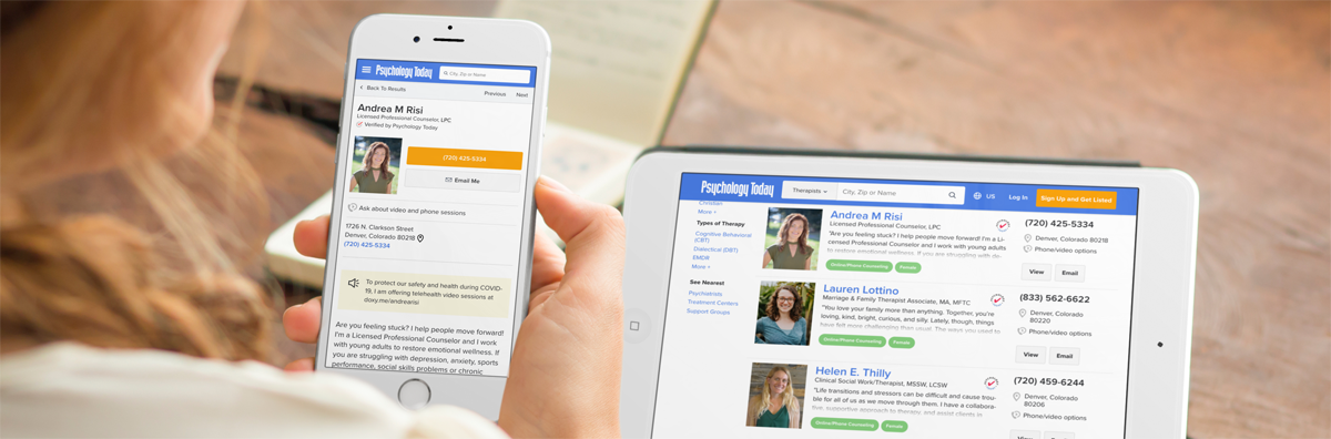 Featured image | Promoting Telehealth by Optimizing Your Online Directory Listings | Brighter Vision | Marketing Blog for Therapists