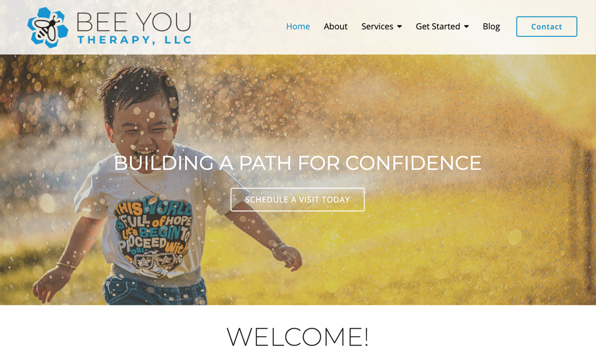 Bee You Therapy website | Behind the Vision: Emily, Senior Lead Developer | Brighter Vision | Marketing Blog for Therapists