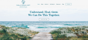 Website preview 2 | Behind the Vision | Brighter Vision | Marketing Blog for Therapists"