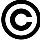Copyright symbol | Copyright 101 – The What, Why, and Where Behind it All | Brighter Vision | Marketing Blog for Therapists