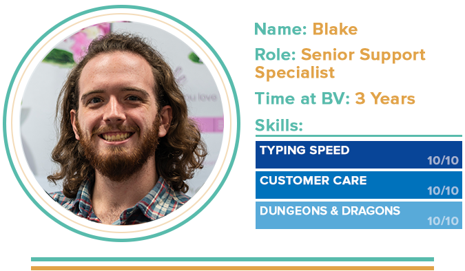 Featured image | Behind the Vision: Blake Gambel, Senior Support Specialist | Brighter Vision | Marketing Blog for Therapists