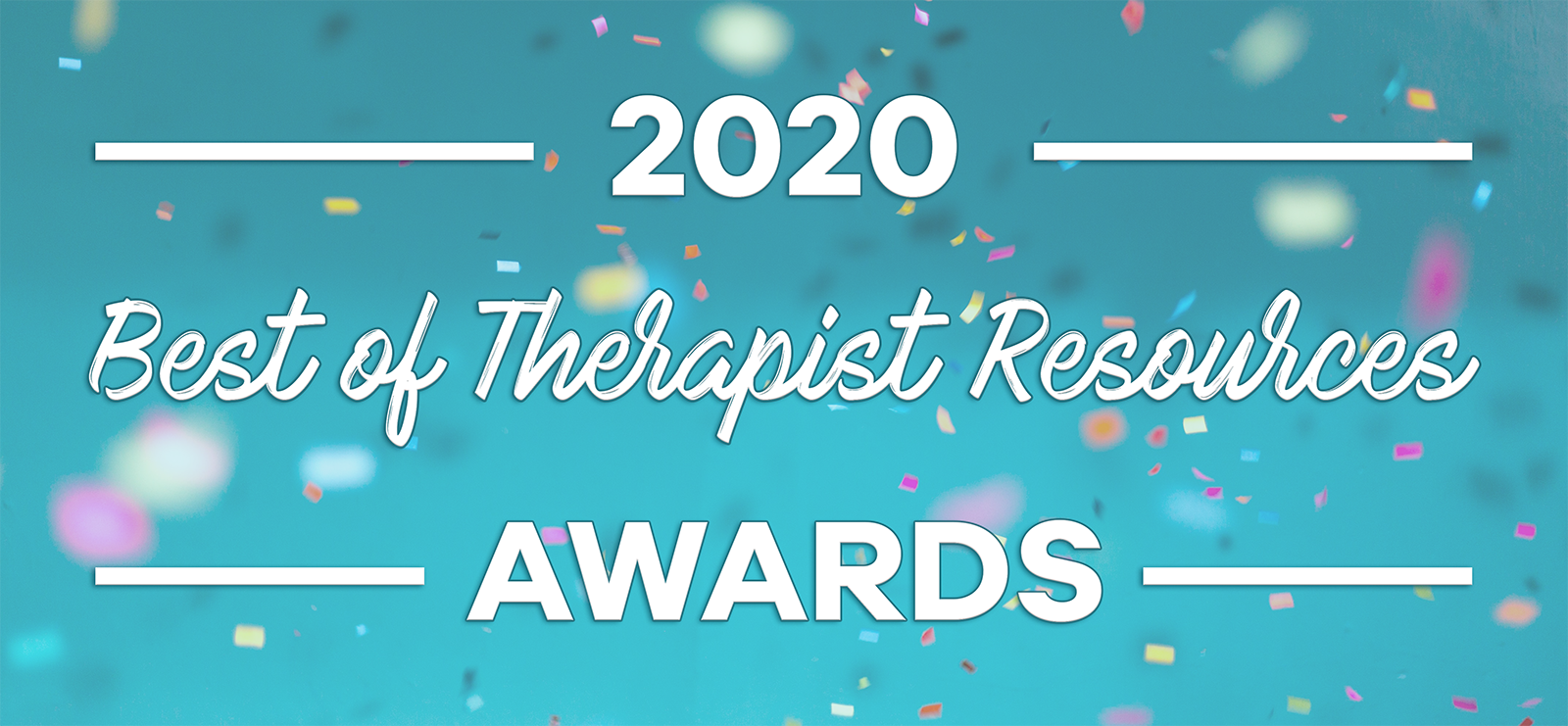 Banner | 2020 Best of Therapist Resources Awards | Brighter Vision | Therapist Websites & Marketing Solutions