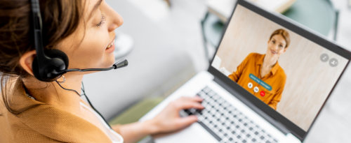  Featured image | 7 Best Practices for Video Conference Calls | Brighter Vision | Marketing Blog for Therapists