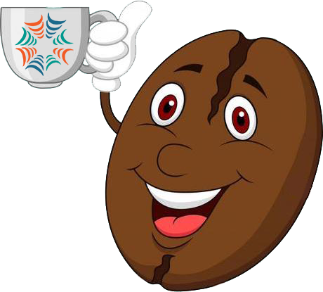 Coffee bean mascot | Behind the Vision: Samantha, Senior Lead Designer | Brighter Vision | Marketing Blog for Therapists