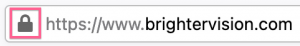 Secure website example | Using a Website Builder? 8 Reasons Why You Should Switch to Brighter Vision | Brighter Vision | Marketing Blog for Therapists