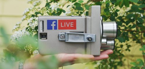 Facebook live video camera | 7 Tips to Build an Enthusiastic Following For Your Facebook Business Page | Brighter Vision | Marketing Blog for Therapists