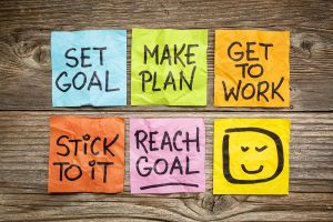 Set marketing goals | How to Seamlessly Transition From Group to Solo Practice | Brighter Vision | Marketing Blog for Therapists